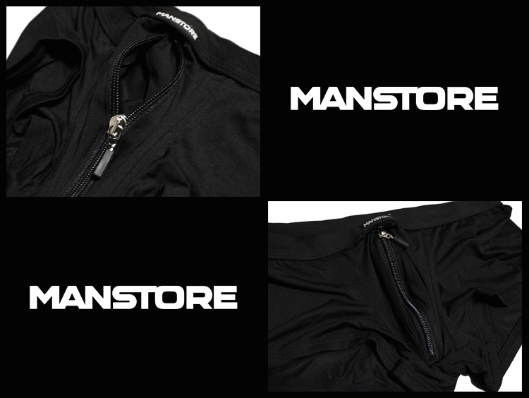 MANSTORE マンストア ボクサーパンツ M200 Black Zipped Pants メンズ