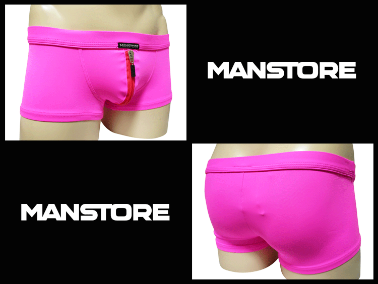 MANSTORE マンストア ボクサーパンツ M200 Hotpink Zipped Pants メンズ