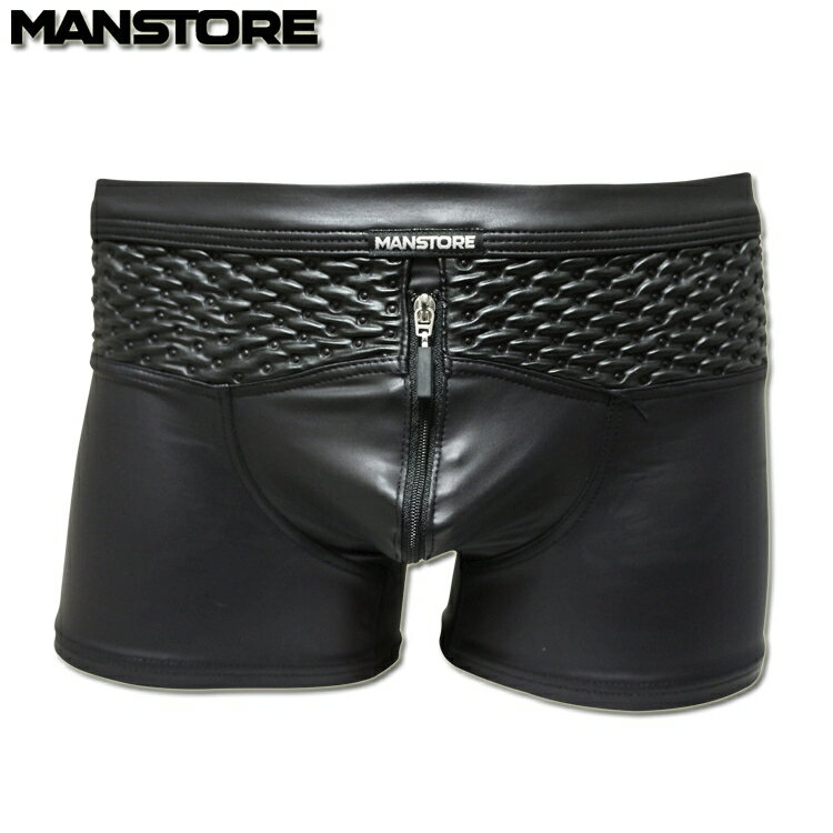 MANSTORE マンストア ボクサーパンツ M701 Black Zipped Pants メンズ