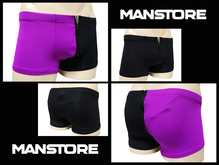 MANSTORE マンストア ボクサーパンツ M752 Fuchsia Zipped Pants メンズ