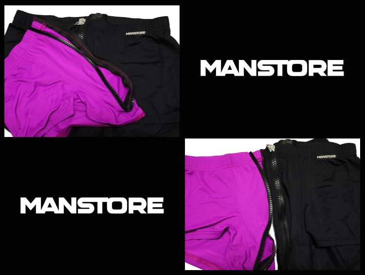 MANSTORE マンストア ボクサーパンツ M752 Fuchsia Zipped Pants メンズ