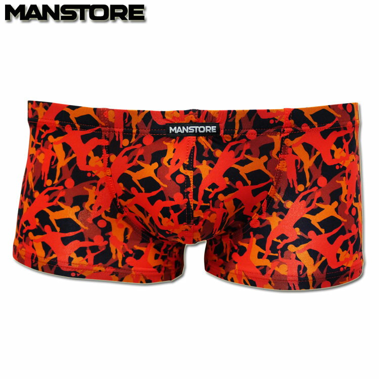 MANSTORE マンストア ボクサーパンツ M2005 Red Black Micro Pants メンズ