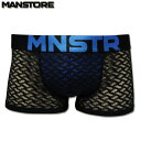 MANSTORE マンストア ボクサーパンツ M2053 Black Blue Micro Pants メンズ