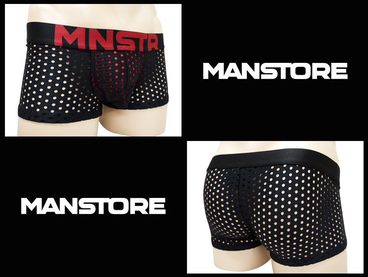 MANSTORE マンストア ボクサーパンツ M2106 Black Bungee Pants メンズ