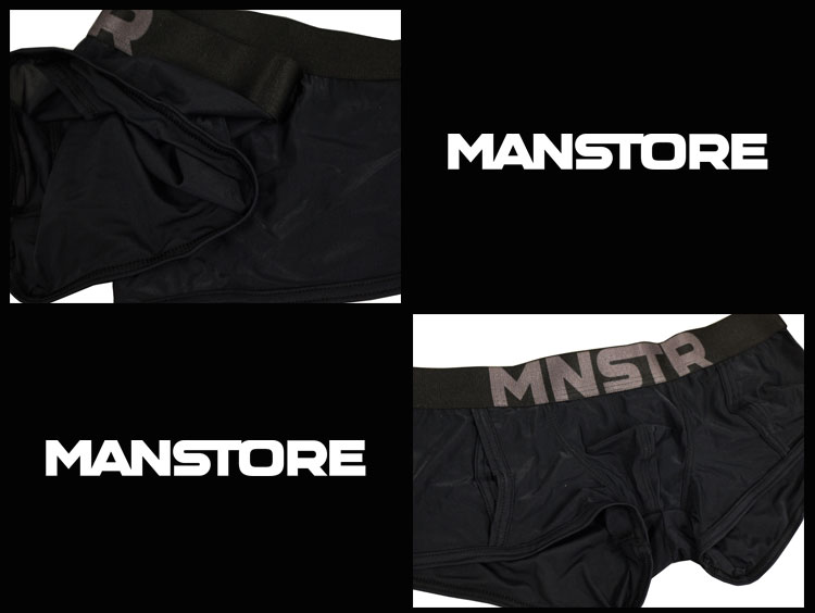 MANSTORE マンストア ボクサーパンツ M2178 Black Micro Pants メンズ