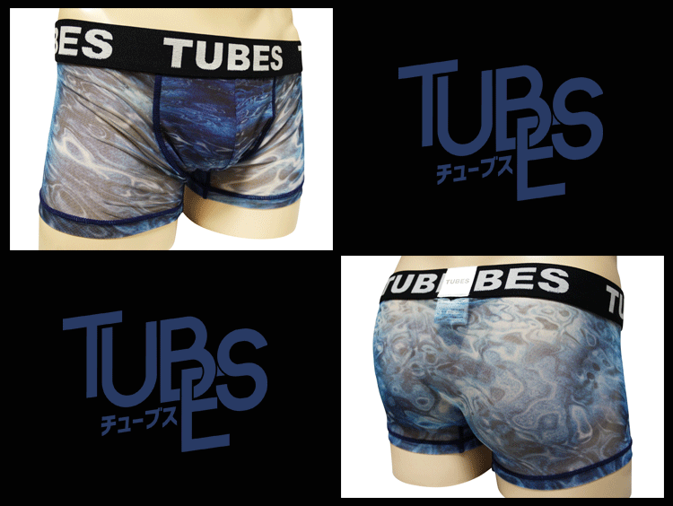 TUBES チューブス ボクサーパンツ AQUA メッシュ 71013