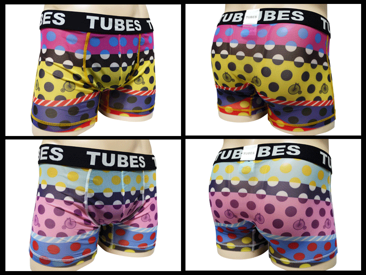 TUBES チューブス ボクサーパンツ BIG LOGO メッシュ 71023