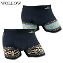 WOLLOW ワロー ボクサーパンツ W-40 ナイロンボクサー メンズ