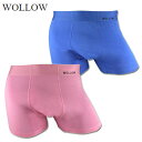 WOLLOW ワロー ボクサーパンツ W-33 モダールボクサー メンズ