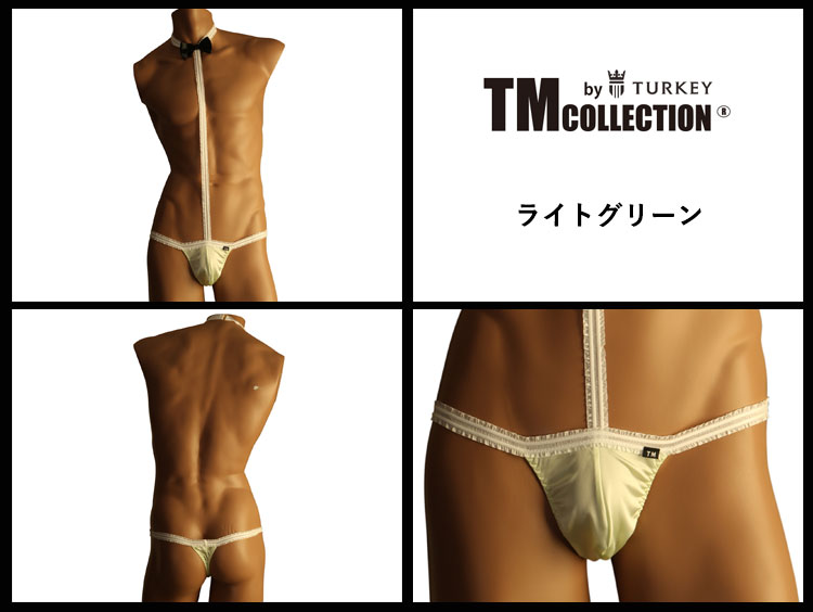 TMcollection ティーエムコレクション ビキニブリーフ 光沢サテンドレッシー サス...