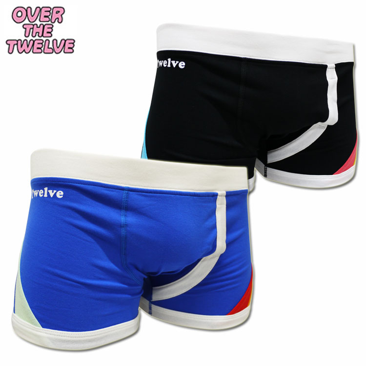 OVER THE TWELVE オーバーザトゥエルブ ボクサーパンツ 切替片バインダー 22-06 メンズ