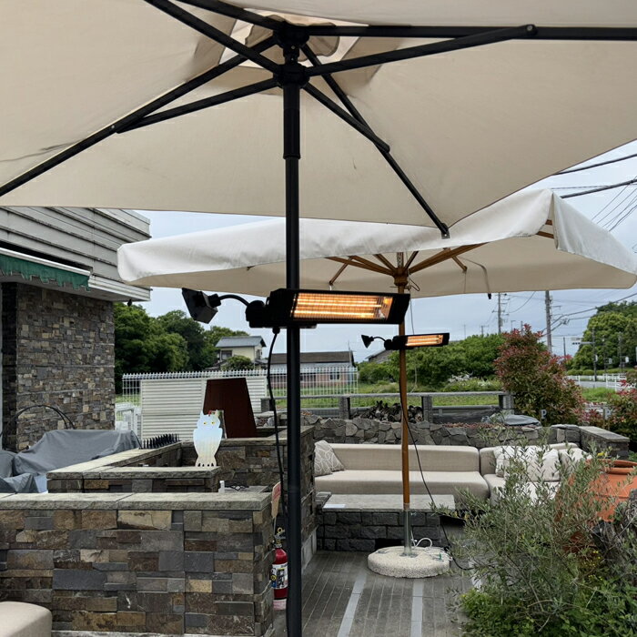 【12H限定★P3倍】ヒーター アウトドア 暖房 屋外 テラス 庭 暖房器具 電気 ストー...