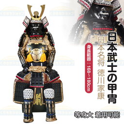 【注文生産・製作工期45-60日間】日本武将◆徳川家康◆甲冑一式 等身大 着用可能 鎧飾り 鎧櫃 当世 具足胴丸 飾り◆甲冑美品◆等身大●戦国武士着用の甲冑●COSPLAY服装道具●具足鎧兜武具甲冑等身大 着用可能 鎧飾り 鎧櫃 お祝い プレゼント