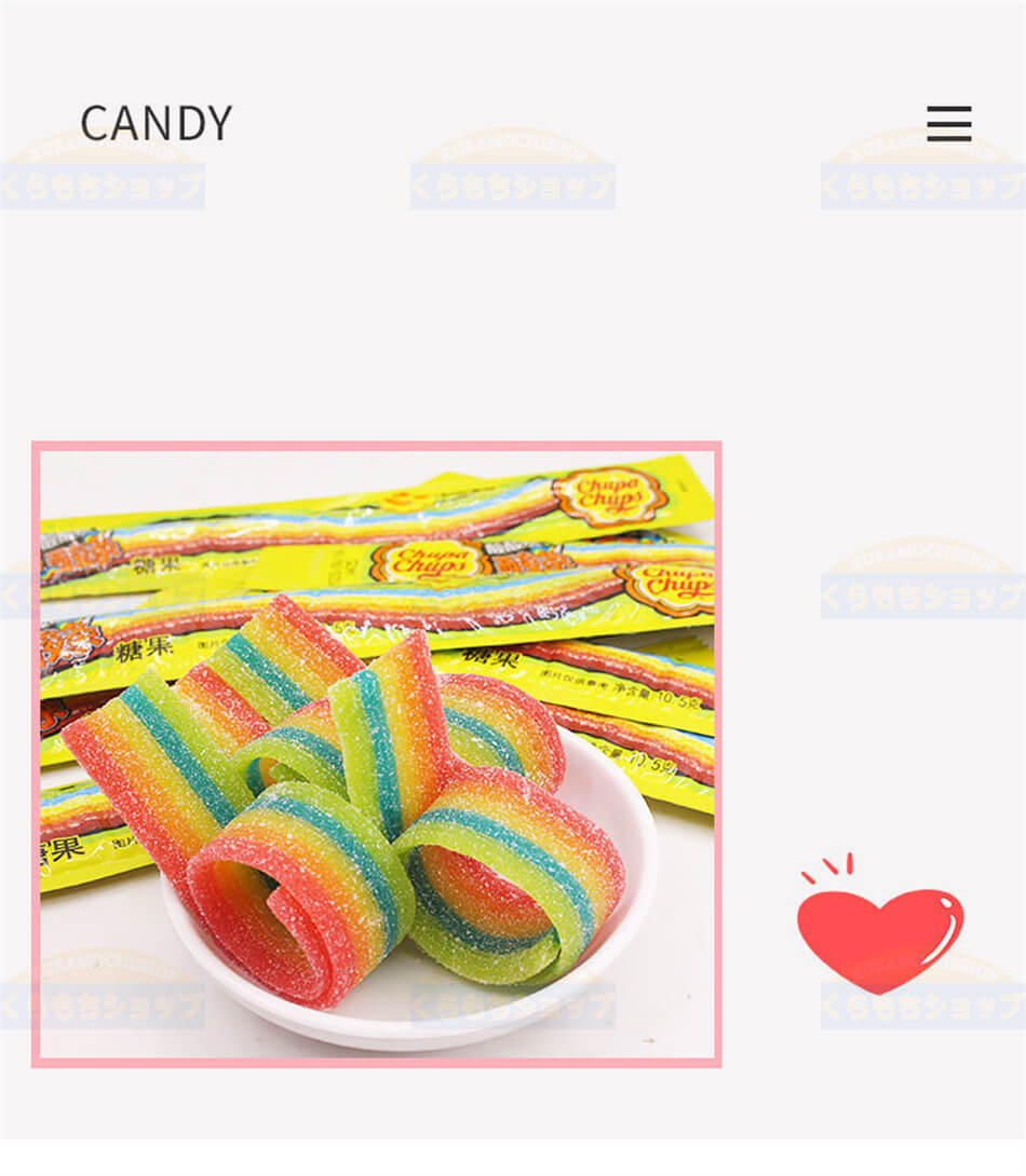 32条セット Chupa Chups グミ 大人気のグミ レーンボーグミ チュッパチャプス Sour...