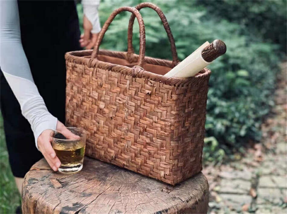 山葡萄かごバッグ ハンドメイド 山葡萄籠バッグ レディースハンドバッグ 最高級 手編み バッグ 手作り 職人 ハンドメイド 山葡萄籠バッグ レディースハンドバッグ レディース 通勤 おしゃれ かご トートバッグ カゴバッグ 籠バッグ 母の日 プレゼント