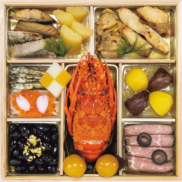 おせち 料理 12月29日お届け 盛り付け済み 京都しょうざん和風おせち料理「千寿閣」与段重 約4~5人前 67品 メーカー直送 冷凍便 迎春 本格 おせち 正月 【25-1119-522】