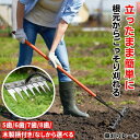 【立ったまま刈る】 草取り 草刈り レーキ 草取り道具 草刈レーキ 根こそぎ 草取りレーキ 草取り器 草刈り道具 熊手 除草レーキ 除草 くわ 鍬 ステンレス 草刈り道具 雑草 雑草抜き ガーデニング 農業 畑 耕す くさかり くさとり くまで 草むしり 草取 草刈 ガーデンレーキ