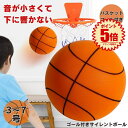 【マラソン中ポイント5倍】 【ゴールネット付き】 サイレントバスケットボール バスケットゴール バスケットボール サイレントボール 3号 5号 7号 バスケ ボール 室内 バスケットボールケース バスケットゴールネット 屋外 リング バックボード 子供 壁掛け 静音 かご サッ