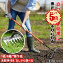 【立ったまま刈る】 草取り 草刈り レーキ 草取り道具 草刈レーキ 根こそぎ 草取りレーキ 草取り器 草刈り道具 熊手 除草レーキ 除草 くわ 鍬 ステンレス 草刈り道具 雑草 雑草抜き ガーデニング 農業 畑 耕す くさかり くさとり くまで 草むしり 草取 草刈 ガーデンレーキ