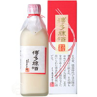 若竹屋 わかたけや 博多練酒 はかたねりざけ 500ml 瓶 【箱入り】 【 日本酒 甘酸っぱい 低アルコール 純米 シルキー にごり酒 なめらか 絹ごし ひなまつり 祝い酒 ねり酒 】