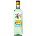 サントリー ふんわり鏡月 ゆず リキュール 16度 700ml 瓶 【 家飲み 宅飲み 韓国 焼酎 瓶 ロック 水割り 甘い フルーティー 格安 すっきり 家庭用 パーティー まろやか 】