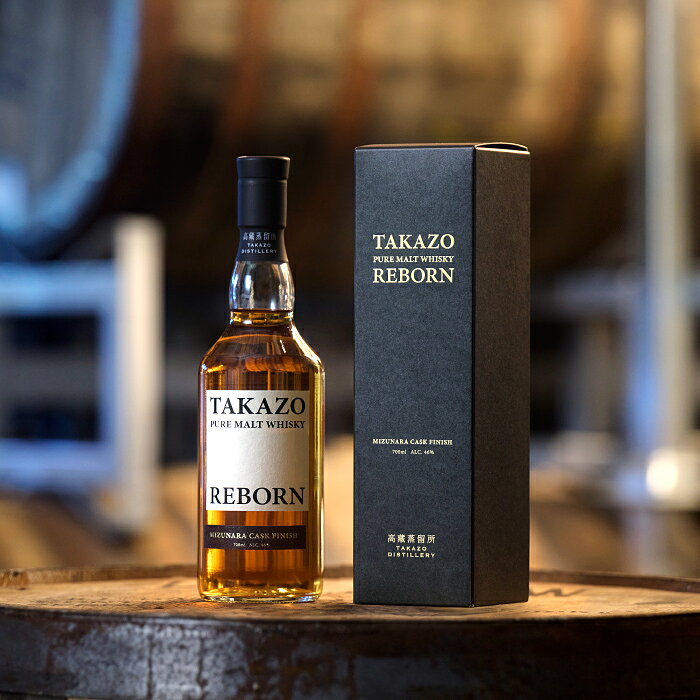 TAKAZO Mizunara Cask 高藏 ピュアモルトウイスキー リボーン ミズナラ カスク フィニッシュ 明利酒類 高藏蒸留所 46度 700ml 瓶 【箱入り】 【cp】 kuranosuke-10016681 酒の倉之助 サンプル画像2