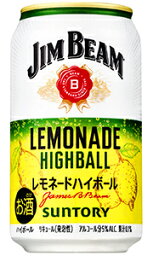 サントリー ジムビーム ハイボール缶 レモネードハイボール 350ml 缶 バラ 1本 【限定】