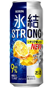 【送料無料 一部地域】 キリン 氷結ストロング シチリア産レモン 500ml 缶 × 24本 1ケース 【 キリンビール 缶チューハイ 酎ハイ 氷結 STRONG 定番 レモンサワー 】