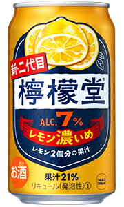 コカコーラ 檸檬堂 レモン濃いめ Alc7% 350ml 缶 バラ　1本