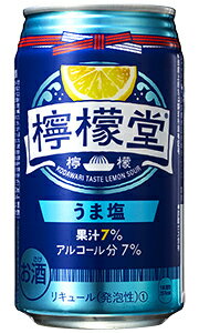 コカコーラ 檸檬堂 うま塩レモン Alc 7% 350ml 缶 × 24本 1ケース 
