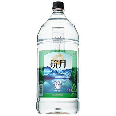 サントリー 韓国焼酎 鏡月 甲類焼酎 25度 4000ml ペットボトル 【 4L 韓国 ロック 水割り 炭酸割 スッキリ 透明感 コスパ 家飲み 宅飲み プレゼント 】