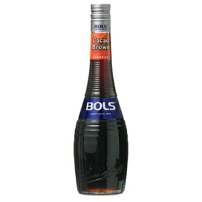 ボルス BOLS クレーム ド カカオ ブラウン リキュール 24度 700ml 瓶 【並行品】 【 洋酒 本格リキュール バー カクテル ダーク チョコレート カカオ 家飲み 宅飲み ギフト プレゼント 】