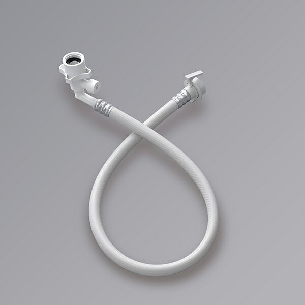 Wファインバブル洗濯ホース ウルトラファインバブル ナノバブル ダブルバブル 洗濯機用給水ホース 簡単設置 工具不要 洗濯ホースを替えるだけ 1年保証 黄ばみ 黒ずみ 洗濯機 ドラム式対応 LH-F1A 公式認定販売店 arromic【アラミック】【e暮らしR】【ポイント2倍】