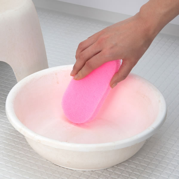 【ネコポス対応】研磨剤入スポンジ 浴室湯アカ用 C1471［ニトムズ］【ポイント2倍】【e暮らしR】