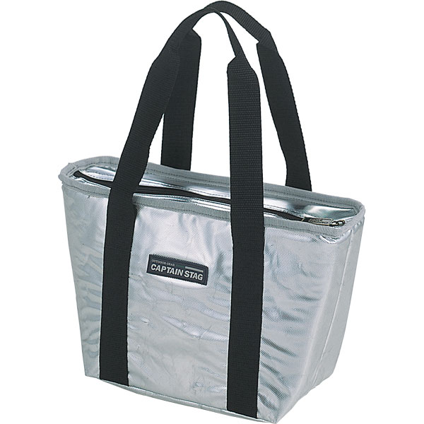 【ポイント20倍】デリス シルバートート型クーラーバッグ 4L M-1856[パール金属]【e暮らしR】