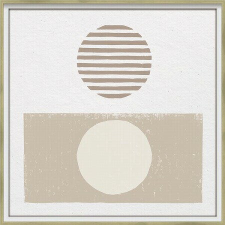 「リフレクションナチュラル」モイラハーシー【通信販売】(アブストラクト　抽象画　アートポスター［絵画通販］）絵　絵画　アート【壁掛けフック付き】【絵のある暮らし】