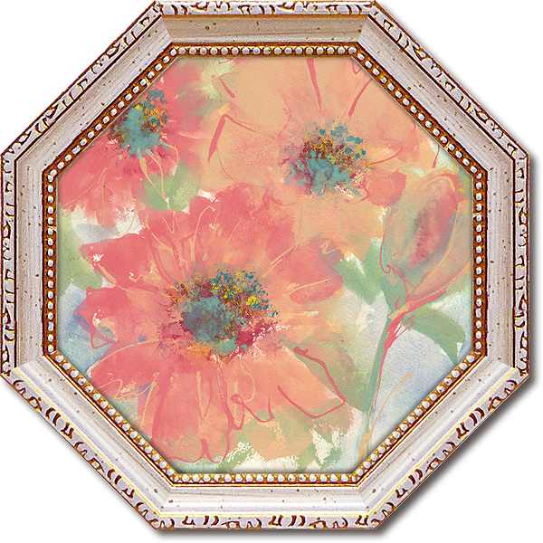 「カッパーケトル1」クリスパシュケ【通信販売】(花・緑・グリーン・ミニゲル　アートポスター［絵画通販］）絵　絵画　アート【壁掛けフック付き】【絵のある暮らし】