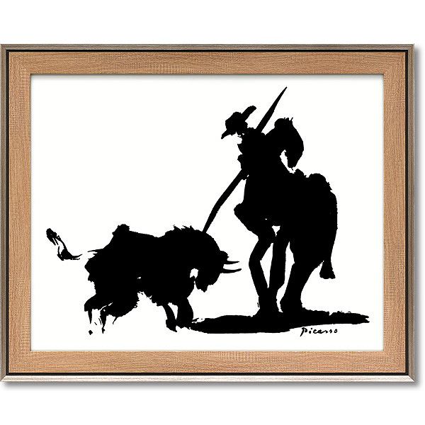 「ブルファイト」パブロ　ピカソ 【通信販売】(世界の名画・ピカソアートポスター［絵画通販］）