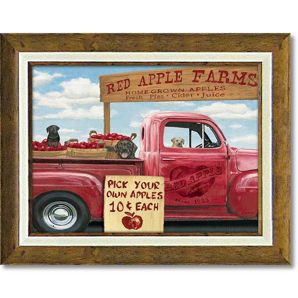 「マーケットシーズン」ジェームス　ウィーンズ【通信販売】(犬・いぬ・イヌ・モダンアート・ゲルアートポスター［絵画通販］）【壁掛けフック付き】【絵のある暮らし】