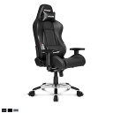 AKRacing(エーケーレーシング) Premium Low Edition ゲーミングチェア 4Dアジャスタブルアームレスト ヘッドレスト ランバーサポート オフィスチェア