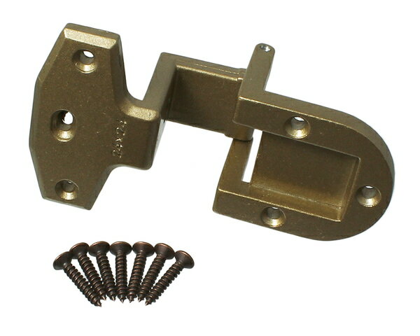 アングル蝶番　24×24ミリ　AB色　入数1個【ハイロジック】