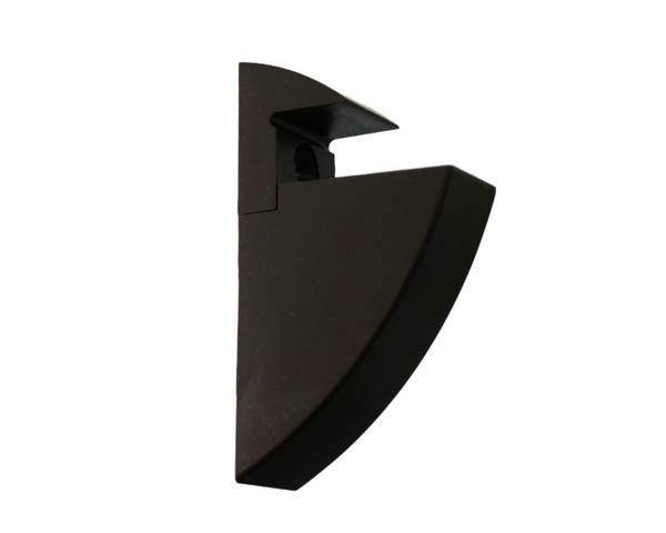 クリップシェルフ 18ミリ チョコ 入数1個【ハイロジック】