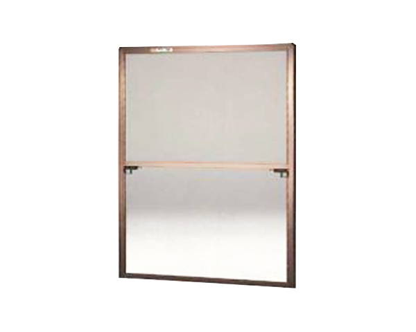 窓用サッシ網戸／フリーサイズ網戸【セイキ販売】61-92型 ブロンズサイズ：H1810〜1843ミリ×W1295〜1315ミリ用