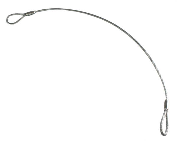 Y−61 鉄−透明コート カットワイヤー 545mm【ニッサチェイン】