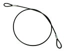 Y−64 鉄−黒コート カットワイヤー 1040mm【ニッサチェイン】