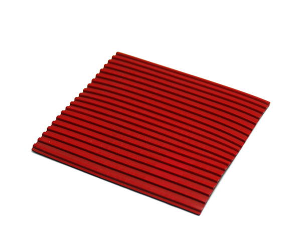 CG3101 筋ゴム レッド3×100mm角【光】