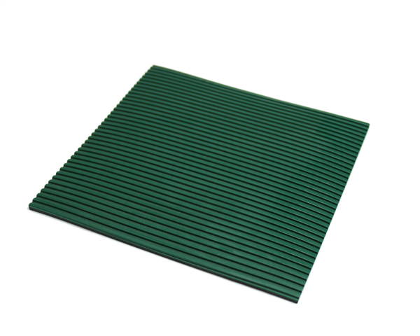 CG6202 筋ゴム グリーン6×200mm角【光】