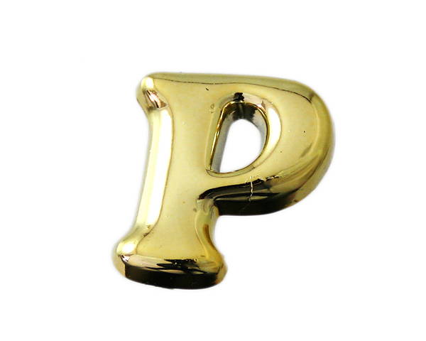 ABG20−P　ゴールド文字　大　P【光】