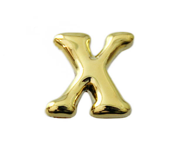 ABG20−X　ゴールド文字　大　X【光】