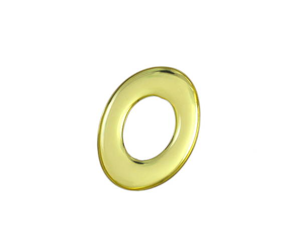 GM35−O　ゴールドメタル文字　英O【光】